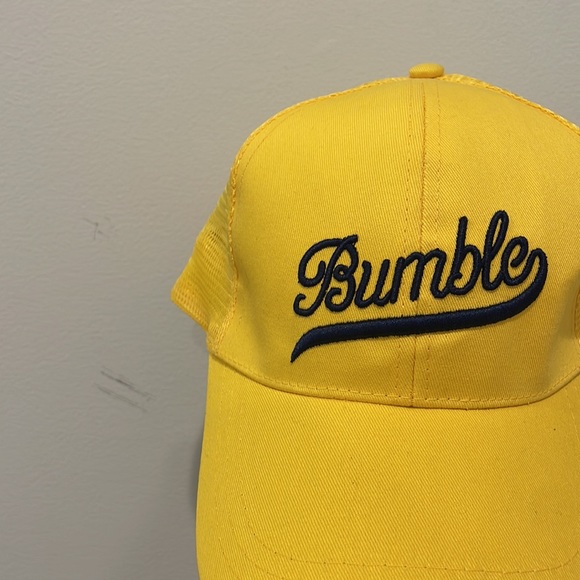 NWT Bumble - Yellow Baseball Hat/Cap - Picture 2 of 3